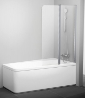 Шторки для ванной Шторка для ванны RAVAK 10CVS2 100 L/R (Satin - Transparent)